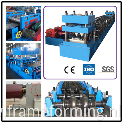 Steel Guard Rail Roll Forming Machine